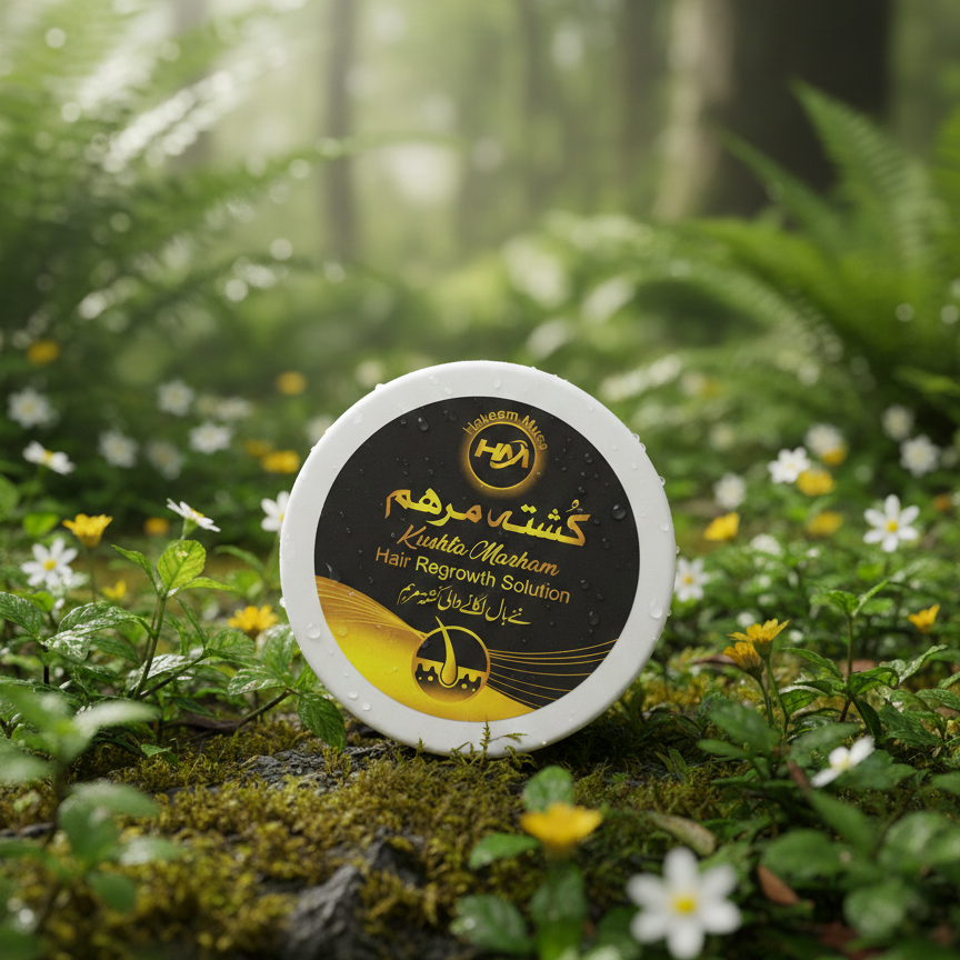Kushta Marham 50g Hair Regrowth Solution – Hair Strengthening Ointment
