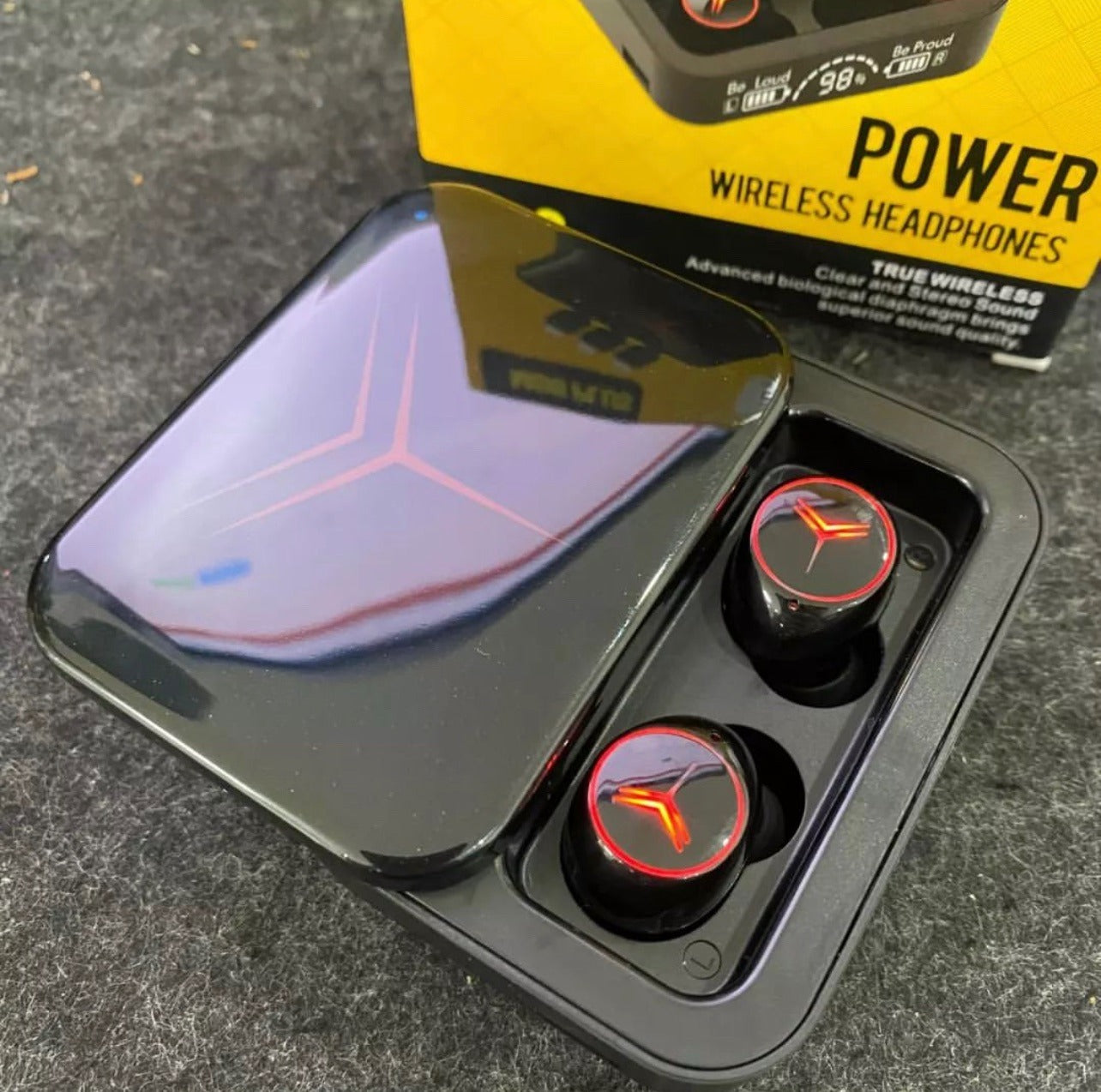 M88 Plus Tws Earbuds power wireless headphones